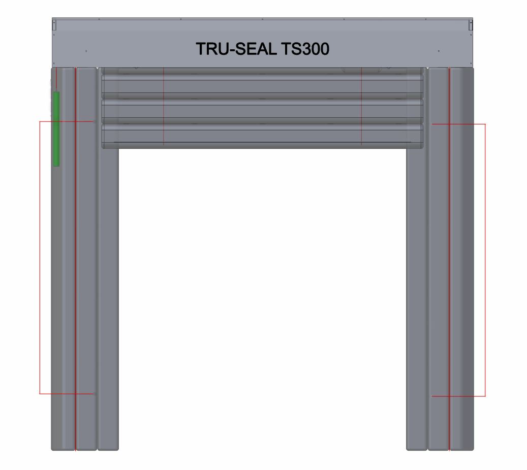 TRU-SEAL™ TS300 Compact Dock Seal